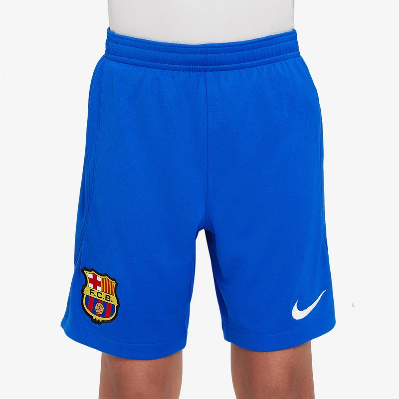 Nike Kinder FC Barcelona 23/24 Auswärts Dri-Fit Stadium Auswärtsshorts