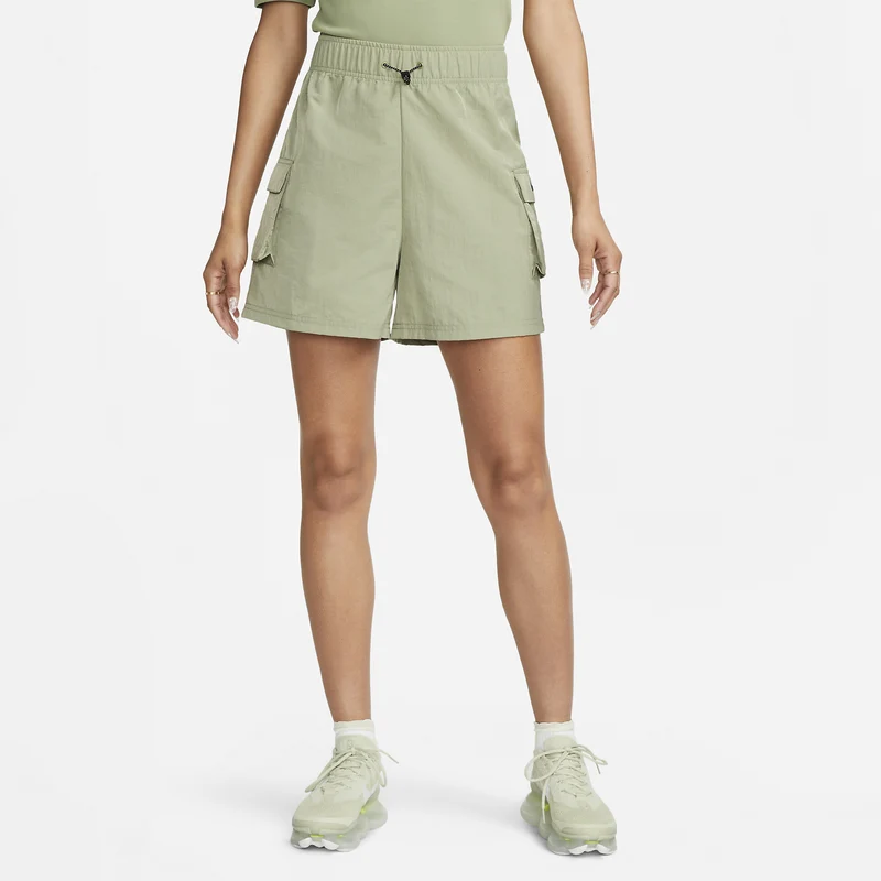 Nike Sportswear Damen Essentials Woven High-Rise Shorts