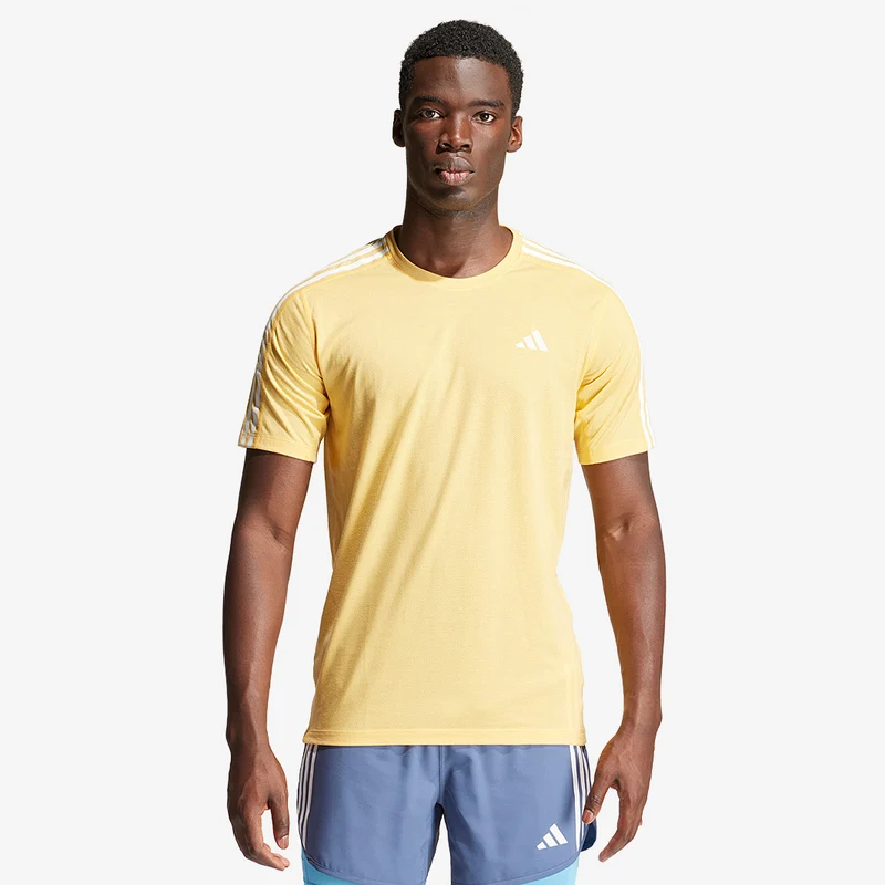 adidas Own The Run 3 Stripes T-Shirt