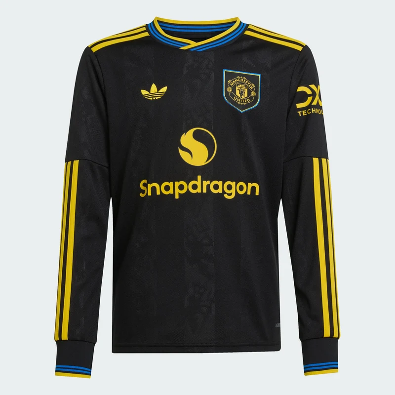 adidas Kids Manchester United 25/26 Long Sleeve Third Jersey