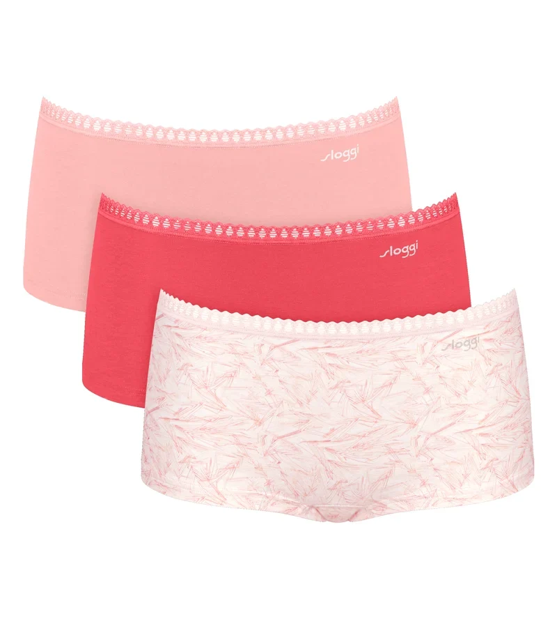 Sloggi - Go Crush Short 3er Multipack Light Kombination