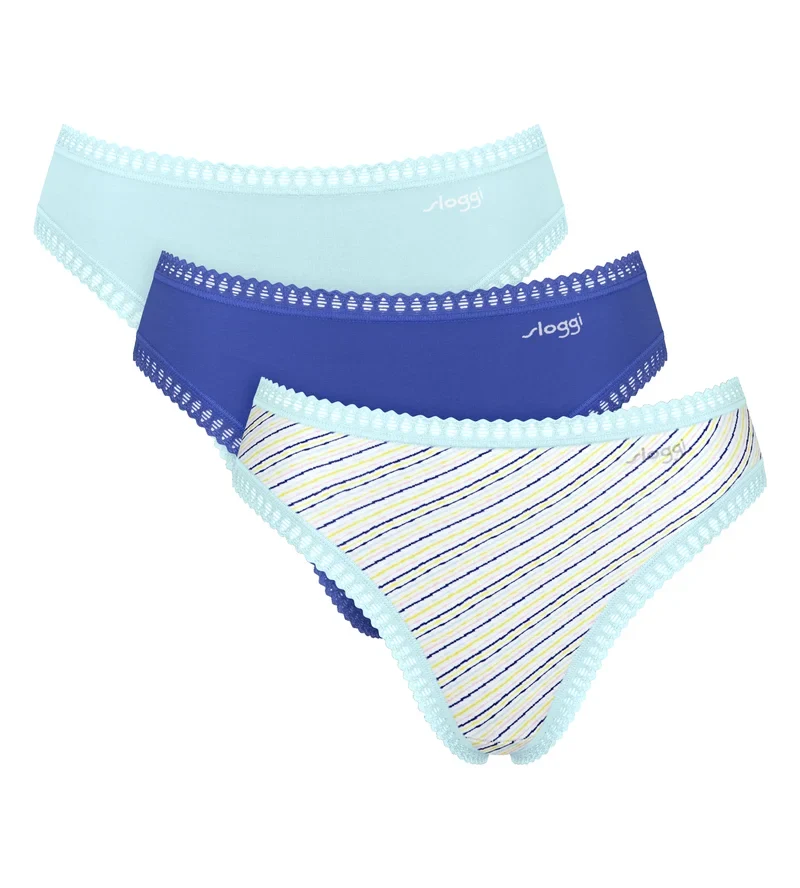 Sloggi - Go Crush High Leg Brief 3er Multipack Light Combination