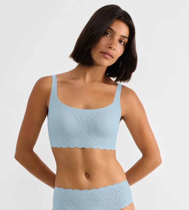 Sloggi - Zero Feel Bliss Top Hellblau