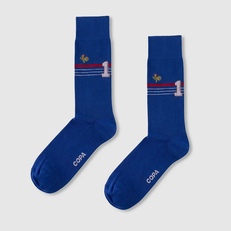 Copa Football Frankreich 1998 Retro Socken