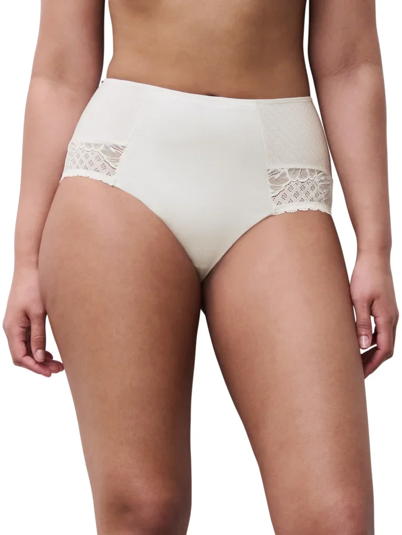 Chantelle – Sublime High-Waisted Support Full Brief Milk