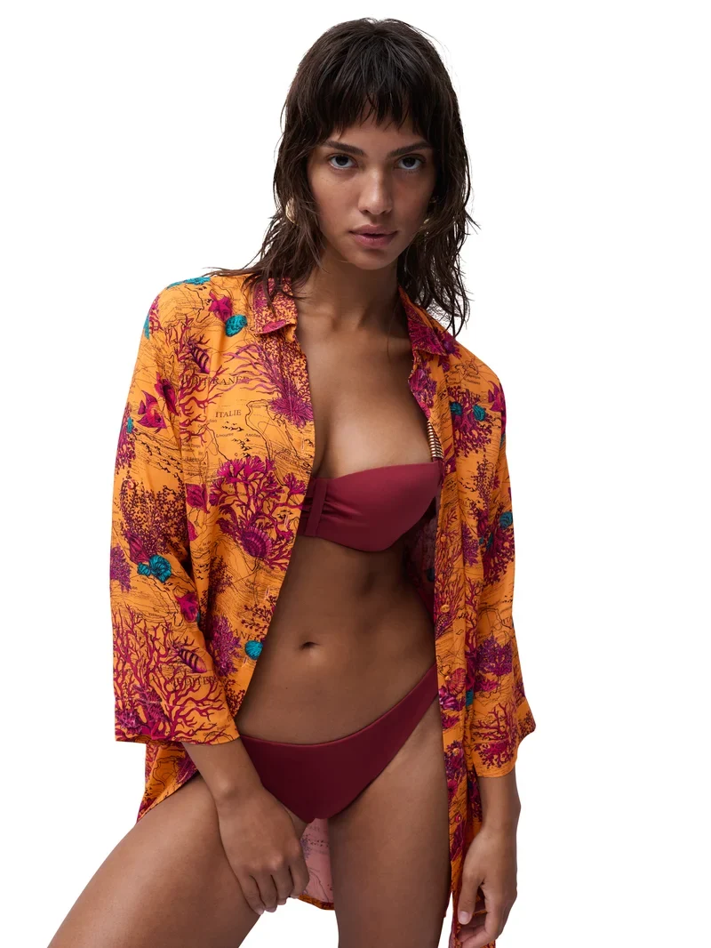 Chantelle – Leidenschaftliches Langarmshirt, hellmediterran