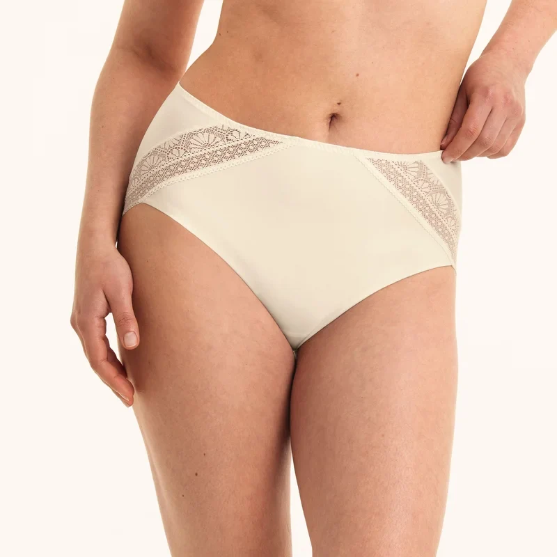 Anita - Mary High Waist Briefs Plus Crystal