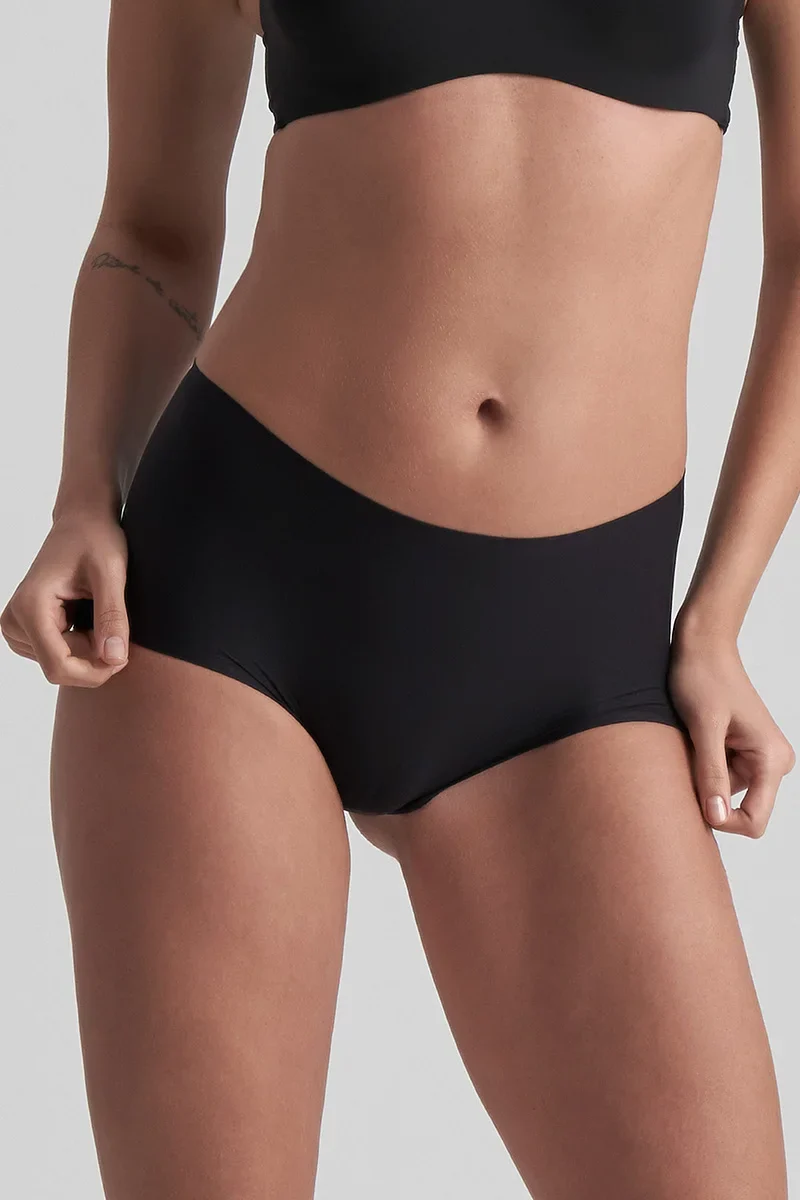 ByeBra - Uni Stretch (Einheitsgröße) Uni Stretch Boxershorts Schwarz