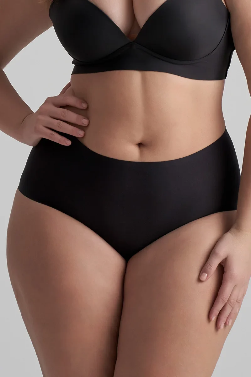 ByeBra – Uni Stretch (Einheitsgröße) Uni Stretch High Brief Schwarz