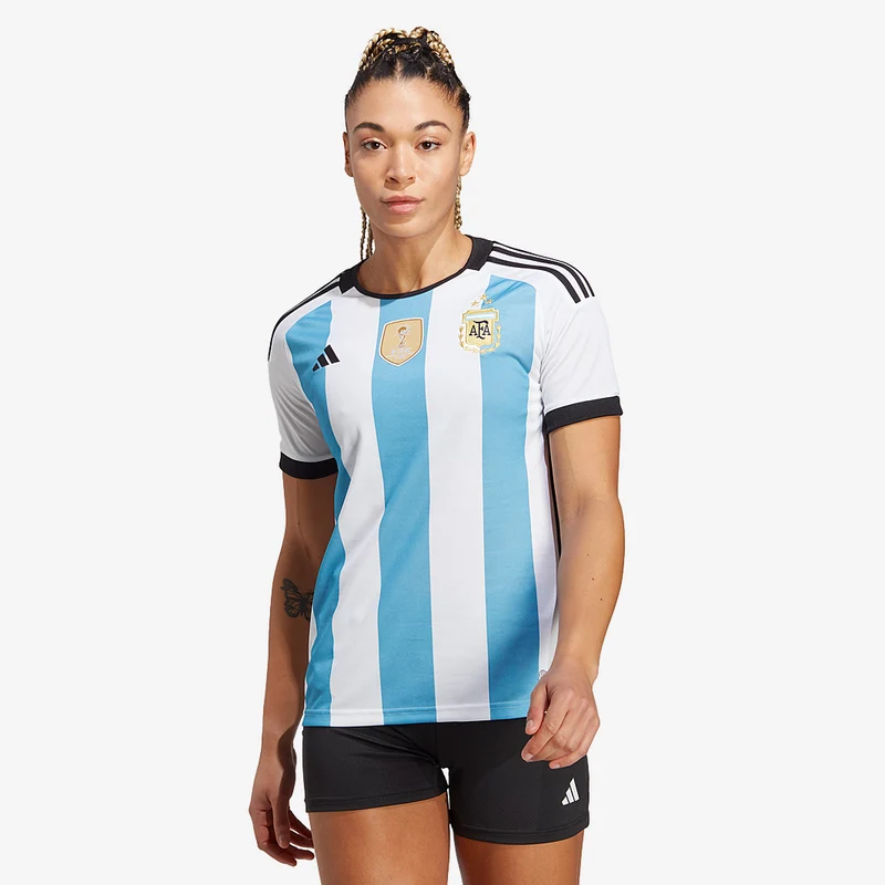 adidas Argentina 2023 Womens 3 Star Home Shirt