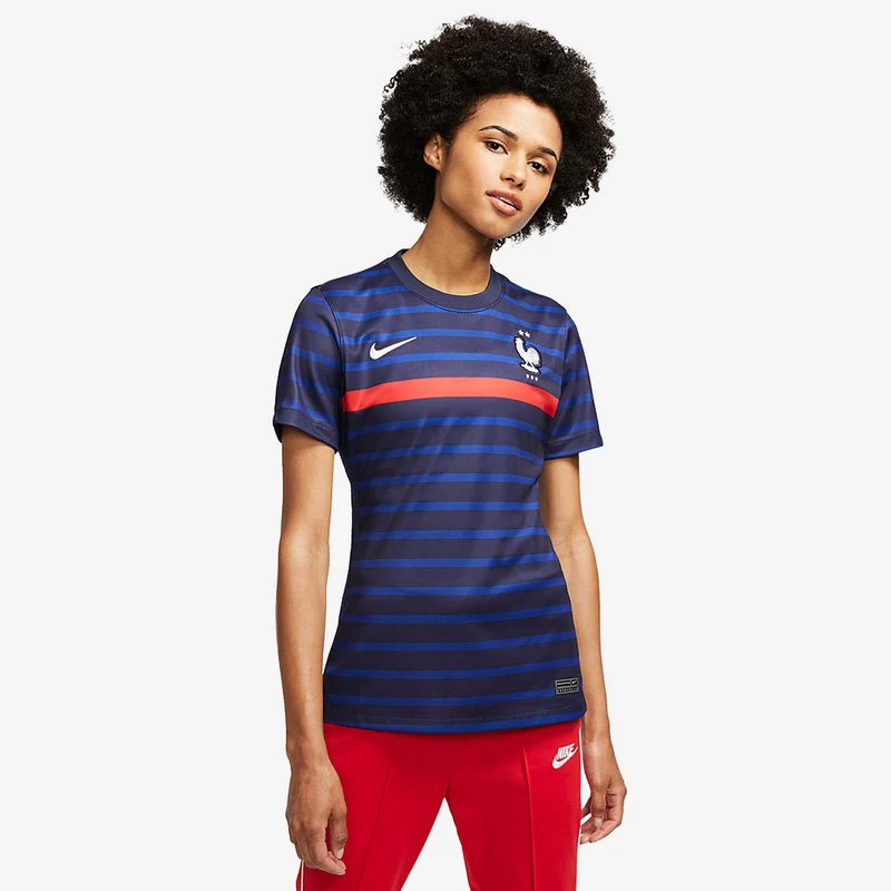 Nike France 2020 Womens Home Stadium SS Shirt