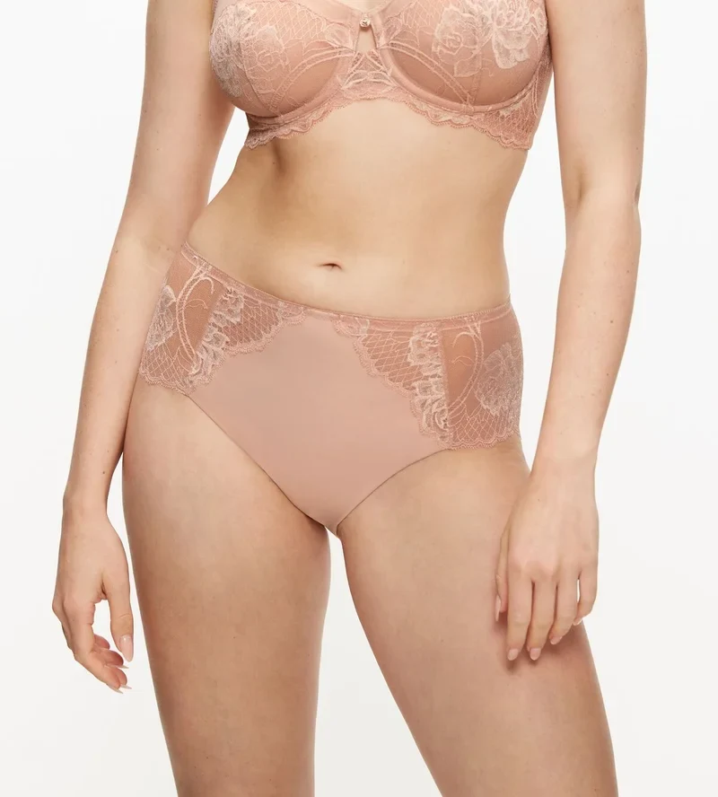 Triumph - Wild Peony Florale Maxi Slip Pink Pearl