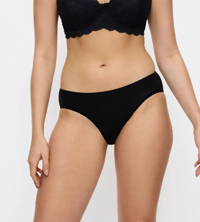 Triumph - Sense Of Cotton Tai Brief Schwarz