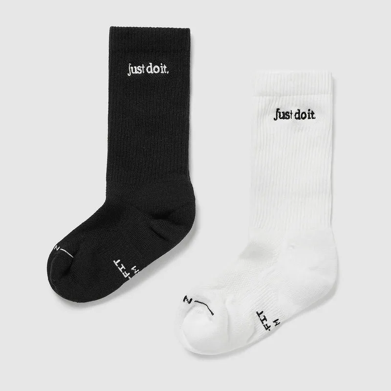 Nike Sportswear Everyday 2 Pair Elevated Crew Socks