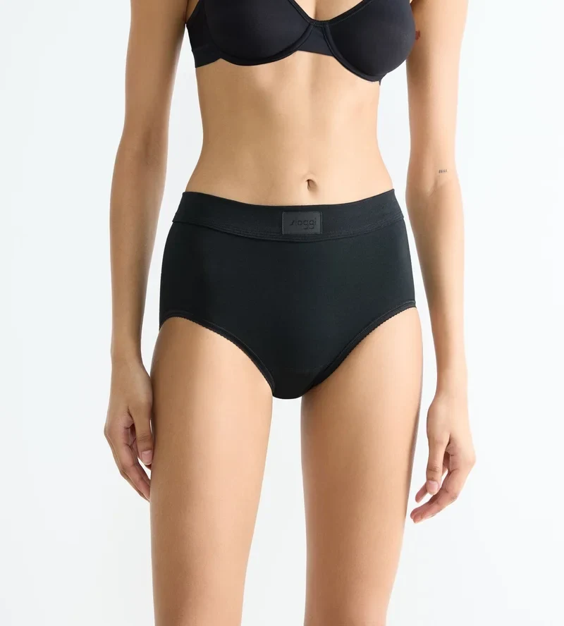 Sloggi - Double Comfort High Waist Slip Schwarz
