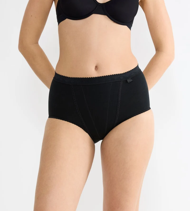 Sloggi - Control High Waist Maxi Slip Schwarz