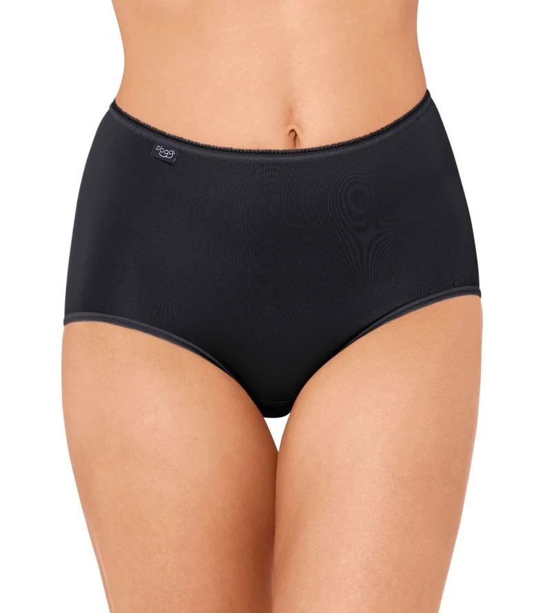 Sloggi - 24/7 Mikrofaser-Slip, hoch, schwarz