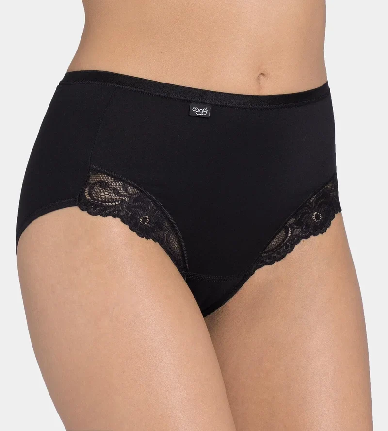 Sloggi - Romance High Waist Brief Schwarz