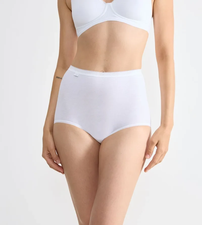 Sloggi - Basic Plus High Waist Slip Weiß