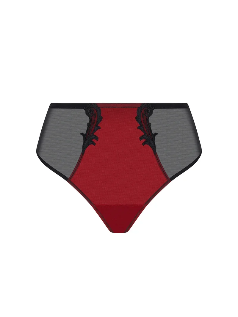 Lise Charmel – Bellissime Inconnue High Waist Brief Ombre Rouge