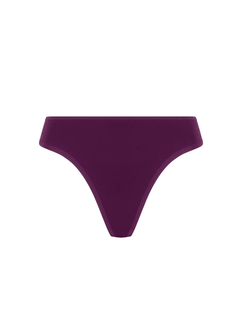 Lise Charmel – Sensation Plaisir Thong Purple Desir