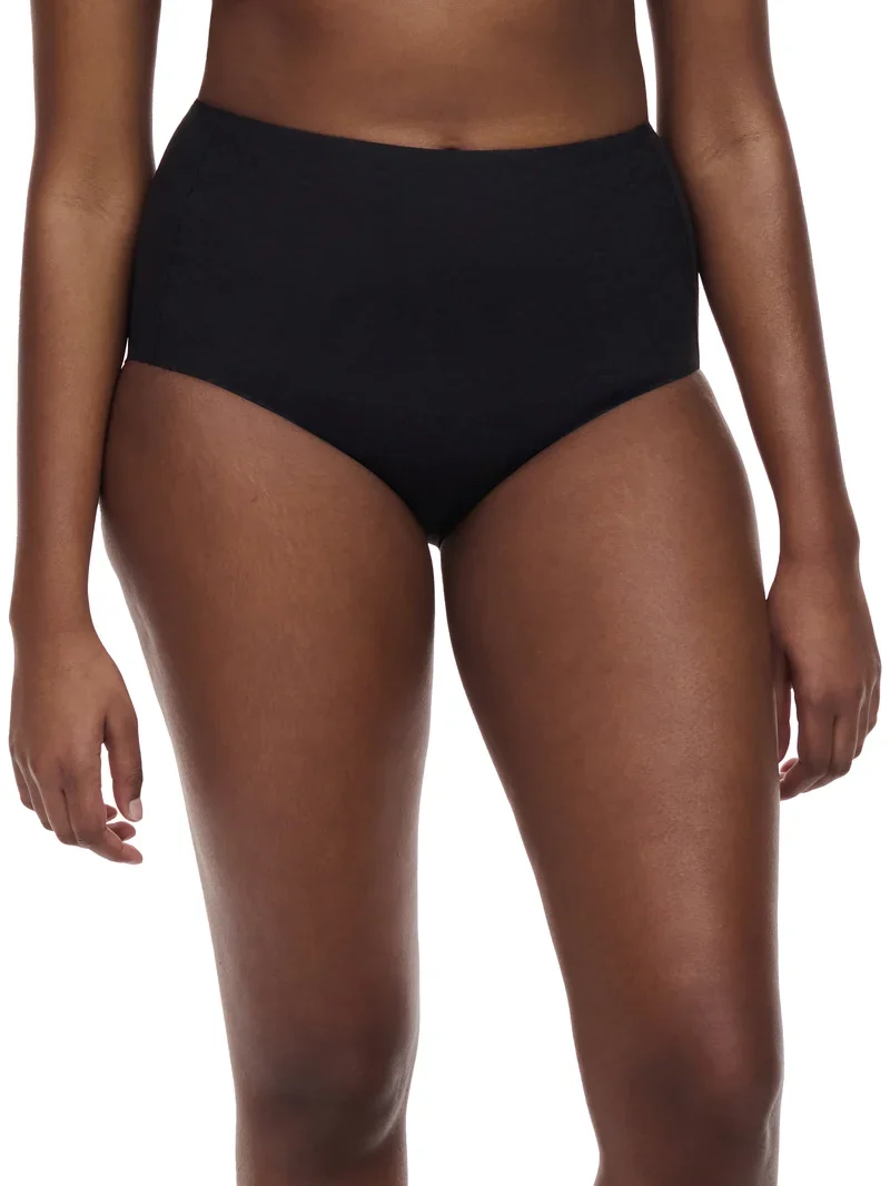 Chantelle - Comfort Chic High-Waist Support Full Brief Schwarz