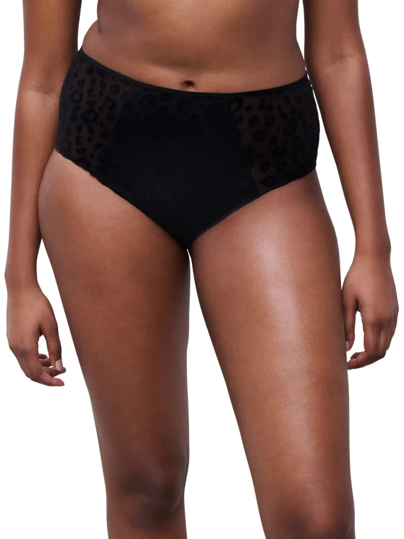 Chantelle - Mädchen High-Waist Full Brief Schwarz