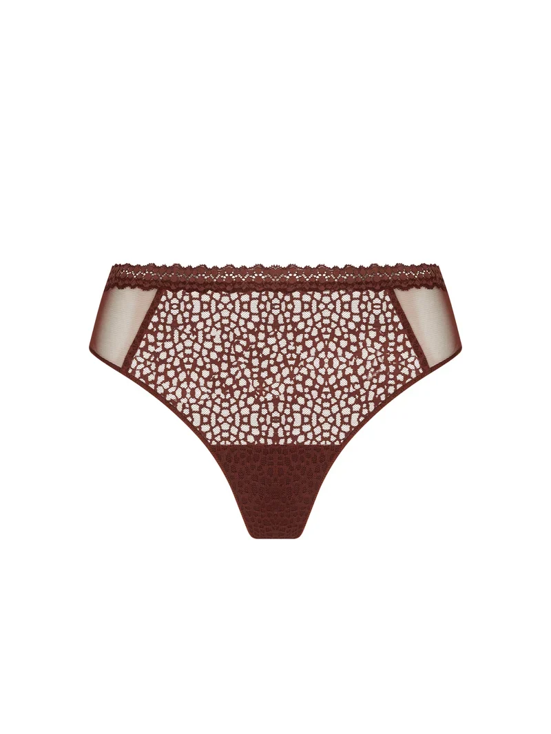 Antigel von Lise Charmel – Exquise En Dentelle Thong Cappuccino