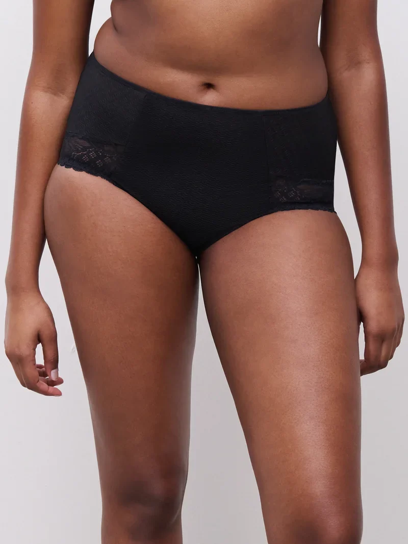 Chantelle - Sublime High-Waisted Support Full Brief Schwarz