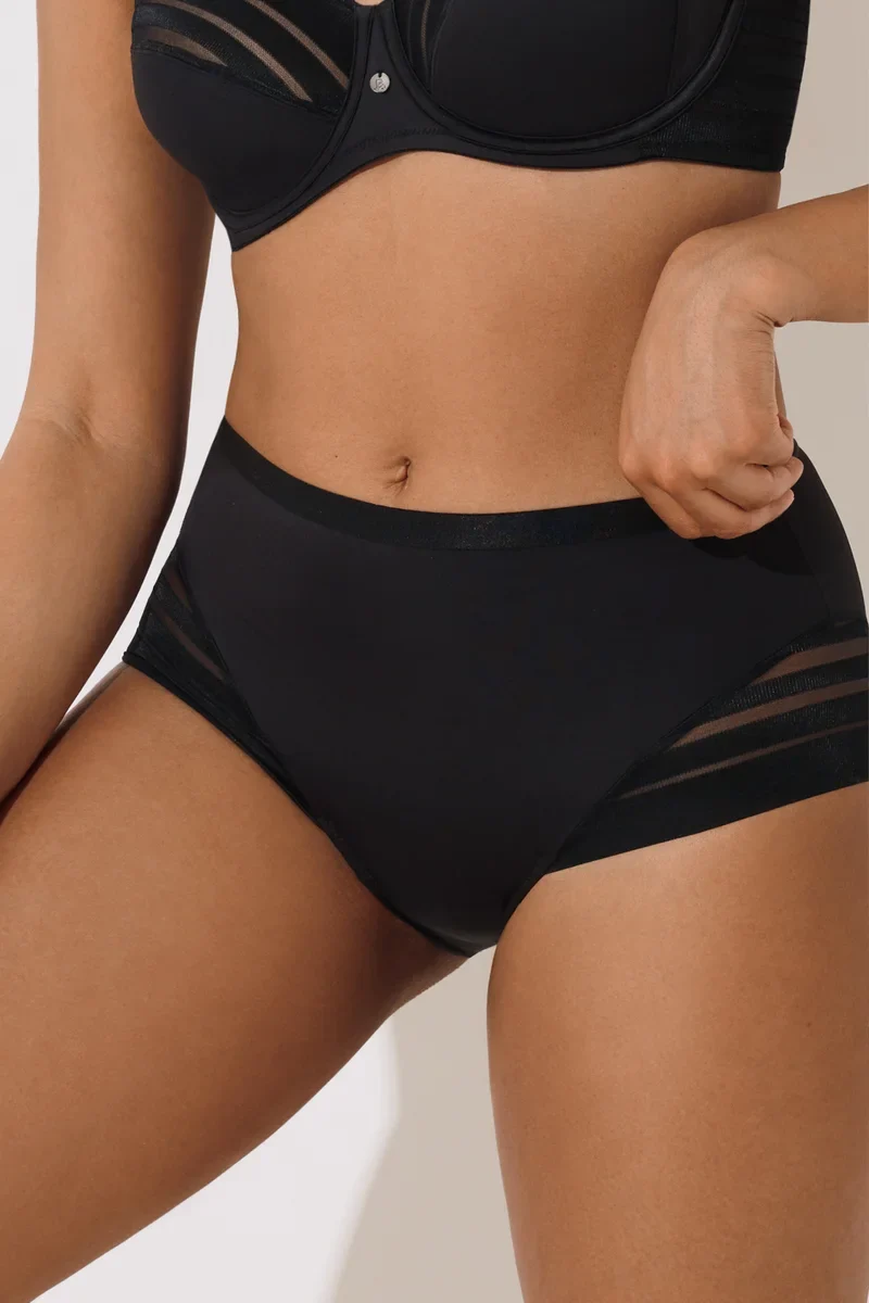 Lisca - Alegra High Waist Slip Schwarz
