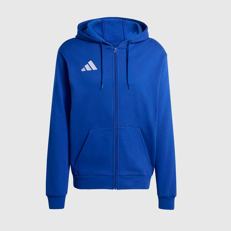 adidas Entrada 26 Full-Zip Cotton Hoodie