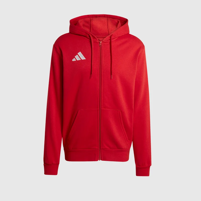 adidas Entrada 26 Full-Zip Cotton Hoodie