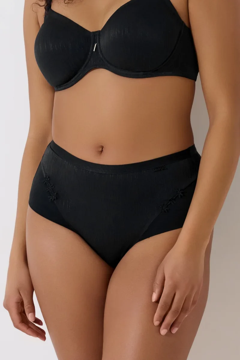 Lisca - Gracia High Waist Slip Schwarz