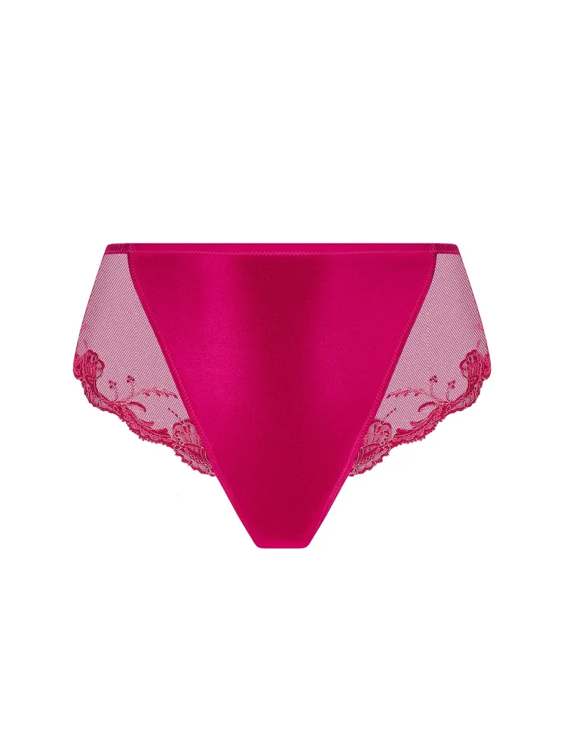 Lise Charmel - Splendeur Soie Slip mit hoher Taille Splendeur Carmin