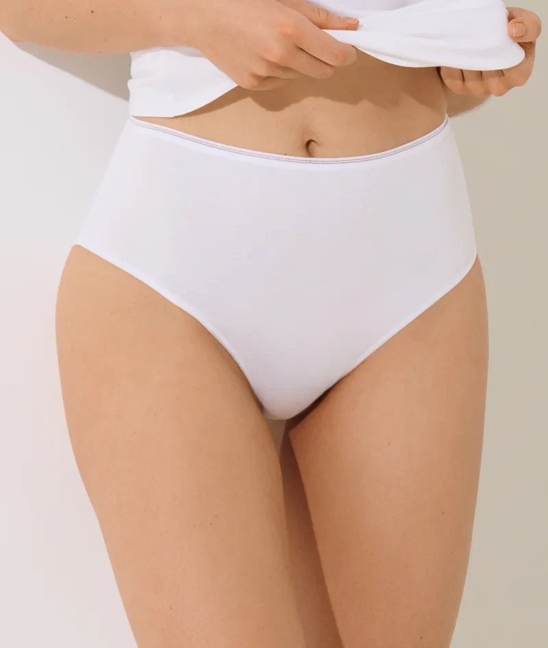 Lisca - Emma High-Waist-Slip Weiß