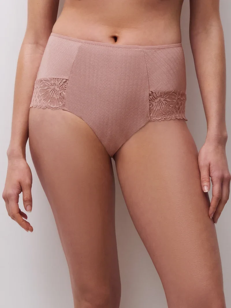 Chantelle - Sublime High-Waist Support Full Brief Authentic Pink