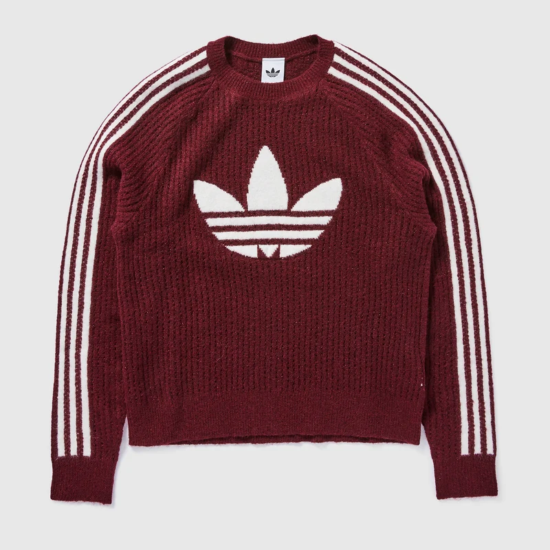 adidas Originals Damen Lurex Knit Crew Sweatshirt