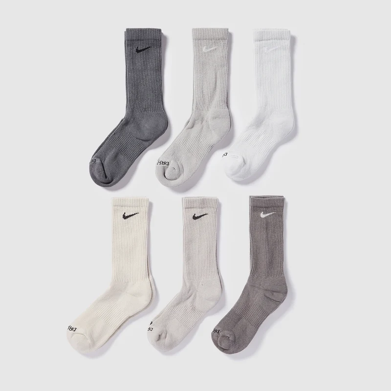 Nike Sportswear Everyday Plus Cushioned Training Crew Socks (6 Pairs)