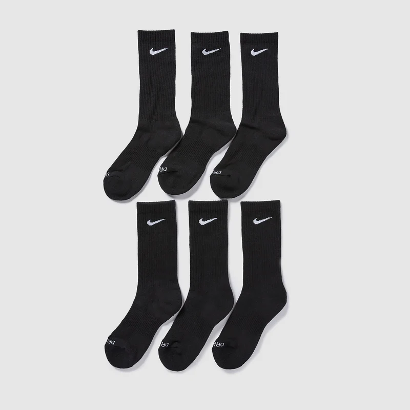 Nike Sportswear Everyday Plus Cushioned Training Crew Socks (6 Pairs)