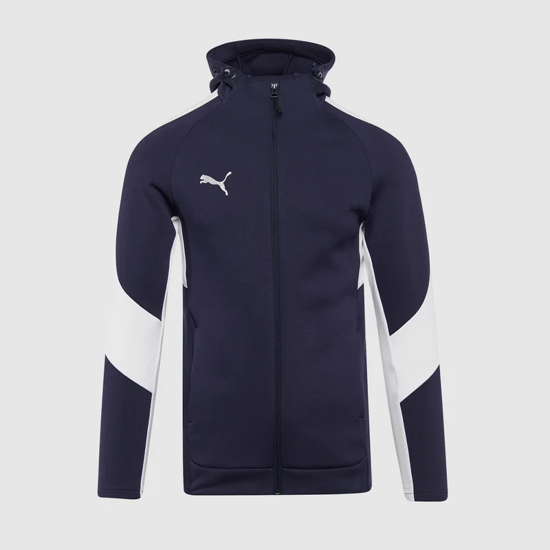Puma teamEVOSTRIPE 25 Slim Jacke mit Kapuze