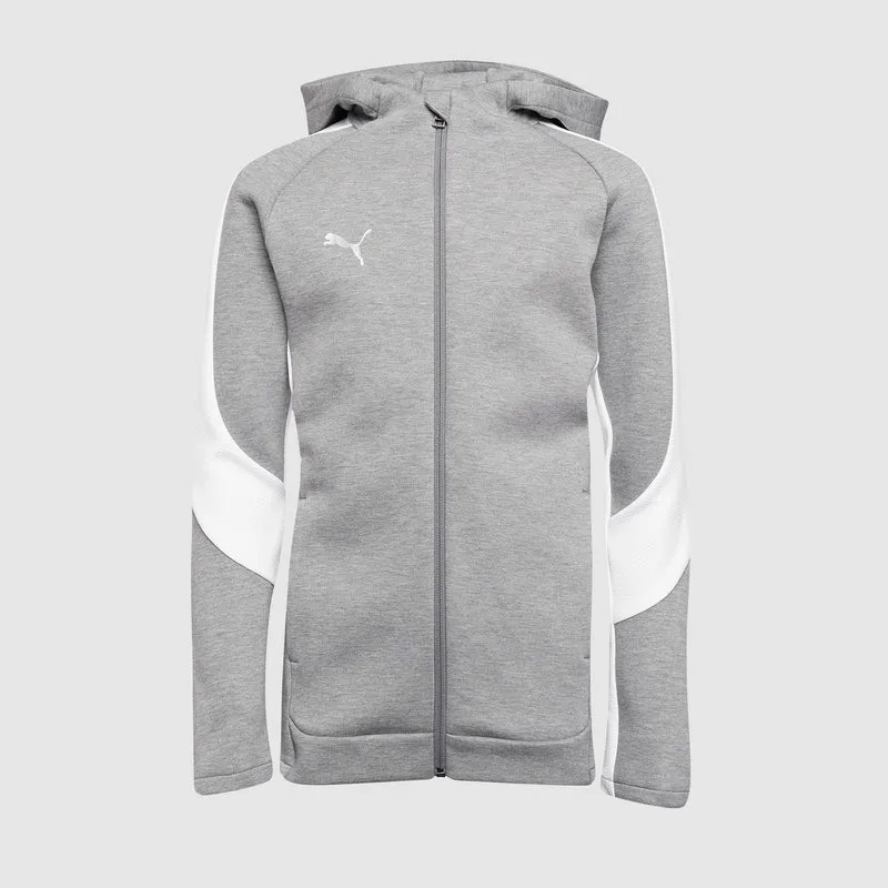 Puma Kinder teamEVOSTRIPE 25 Slim Jacke mit Kapuze