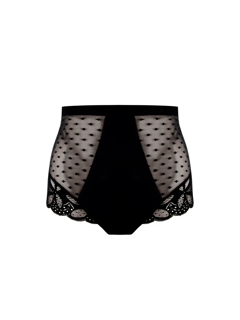 Antigel von Lise Charmel – Stricto Sensuelle Retro High Brief Noir