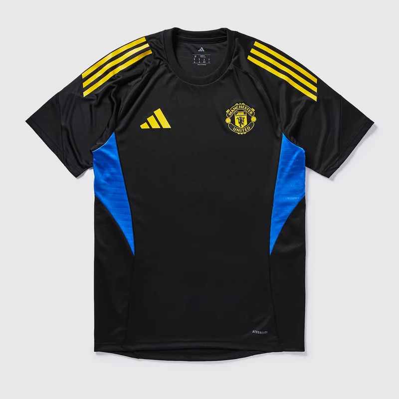 adidas Manchester United 25/26 Tiro 25 Training Shirt - Black/Hi