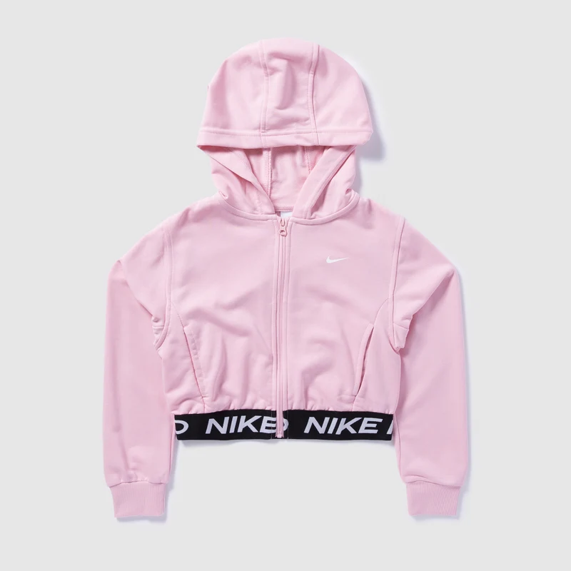 Nike Pro Ältere Mädchen Dri-FIT Fleece Hoodie (8-15 Jahre)