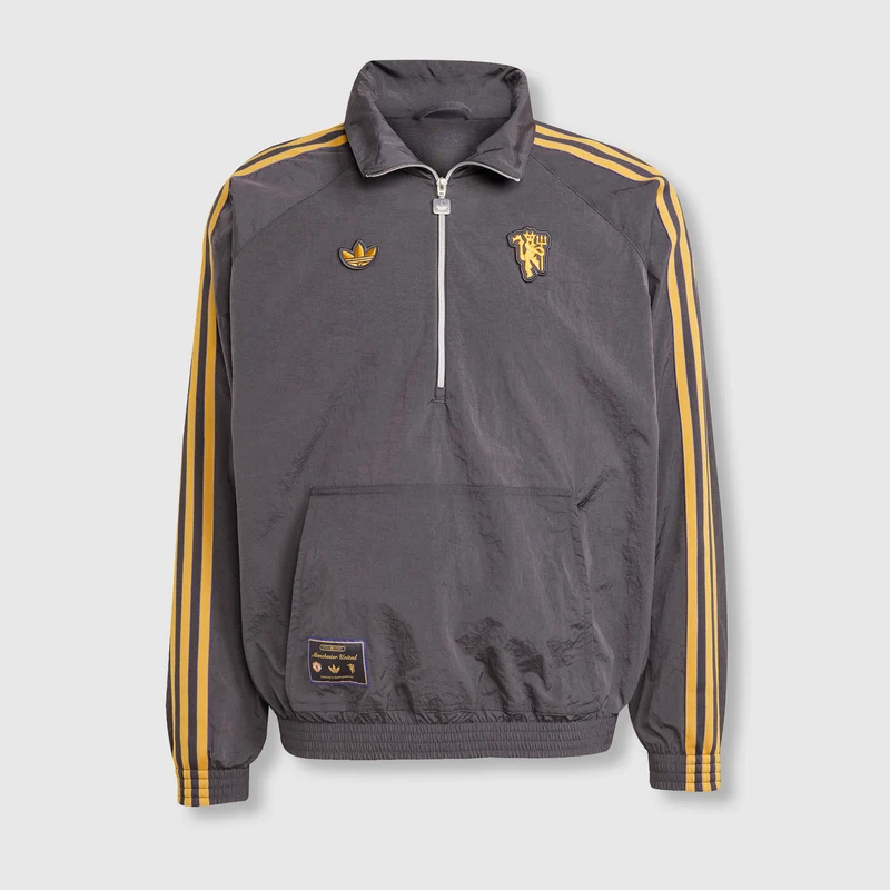 adidas Originals Manchester United 25/26 Terrace Icon Half- Zip Jacke