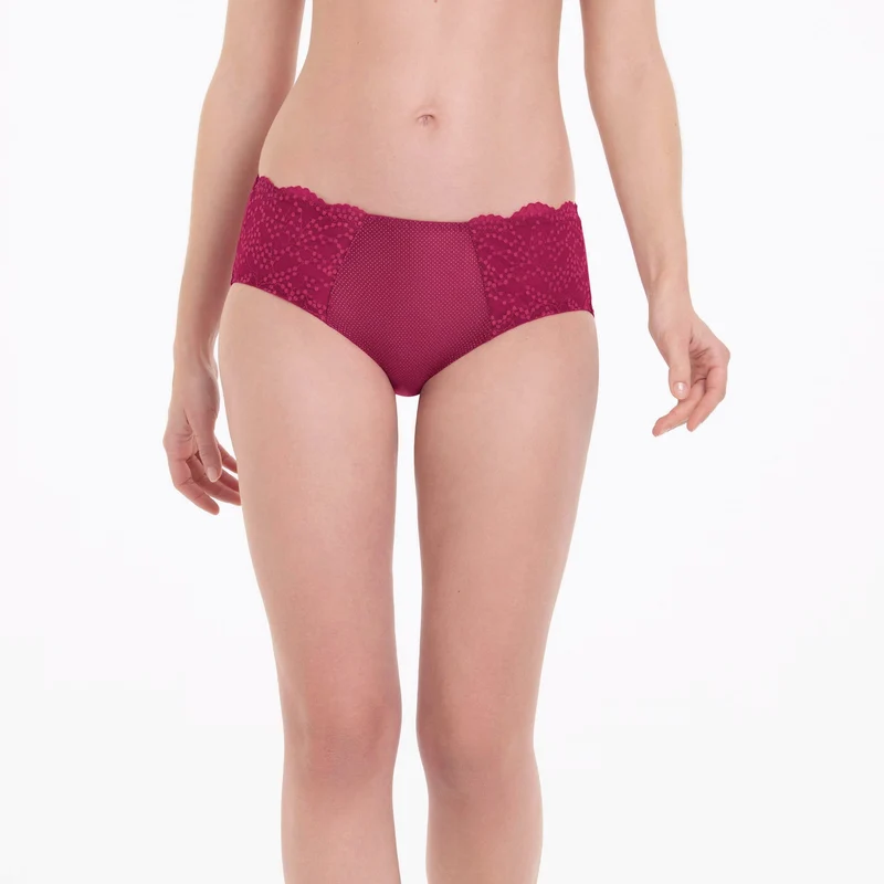 Anita - Orely High-Waist-Slip Kirschrot