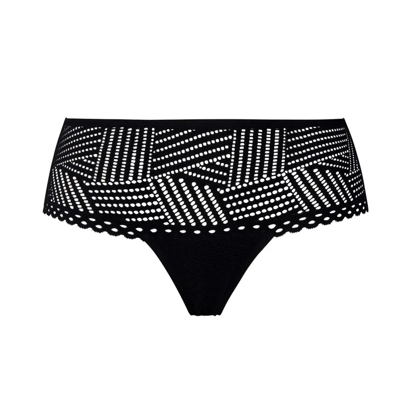 Antigel von Lise Charmel – Tressage Graphic Boyshort Tressage Noir
