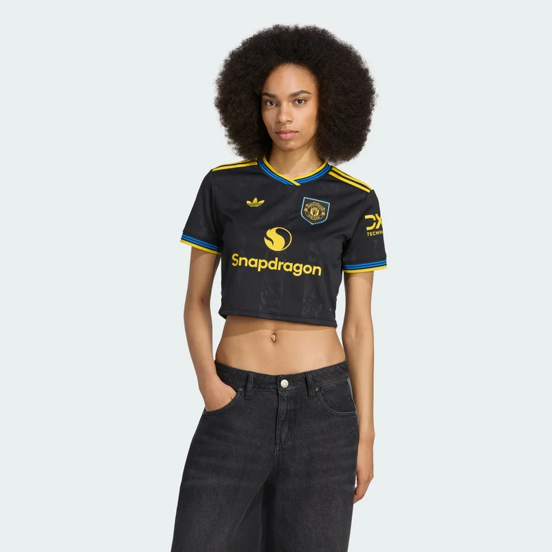adidas Women Manchester United 25/26 Cropped Third Jersey