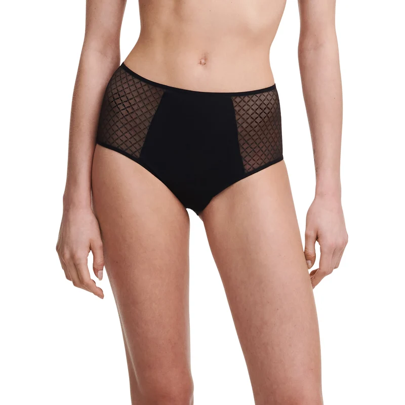 Chantelle Easyfeel - Norah High Waisted Full Brief Schwarz
