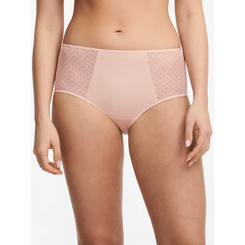 Chantelle Easyfeel – Norah High Waisted Full Brief, Dunkelrosa